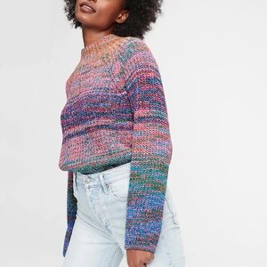 Rainbow Knit Sweater